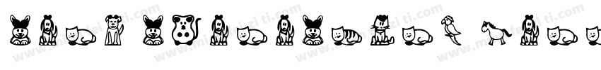 Card Characters Narr字体转换
